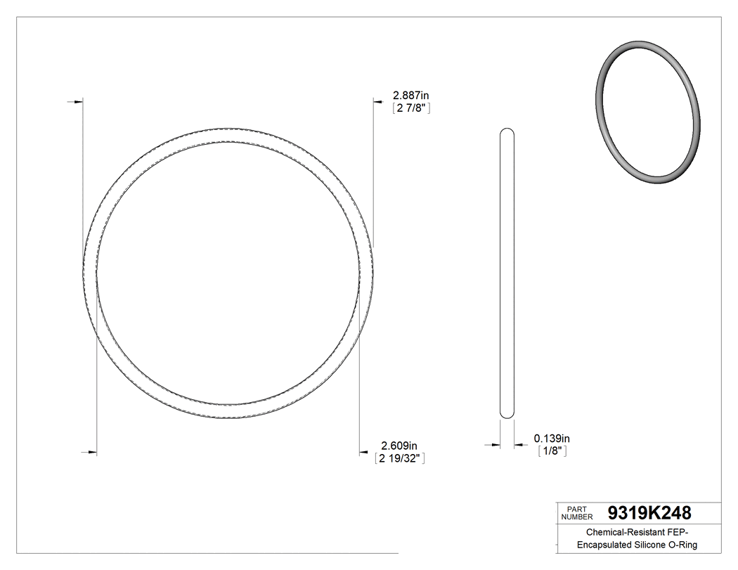 Technical drawing - 9319K248